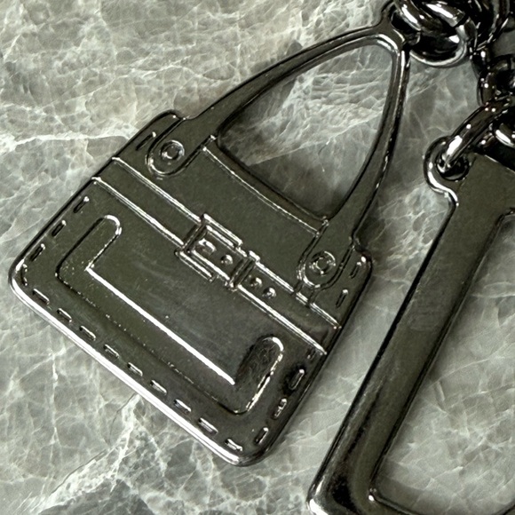 Donald J Pliner bag charm fob hangtag letters - Picture 4 of 8